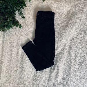 American Eagle Curvy super high rise black jegging